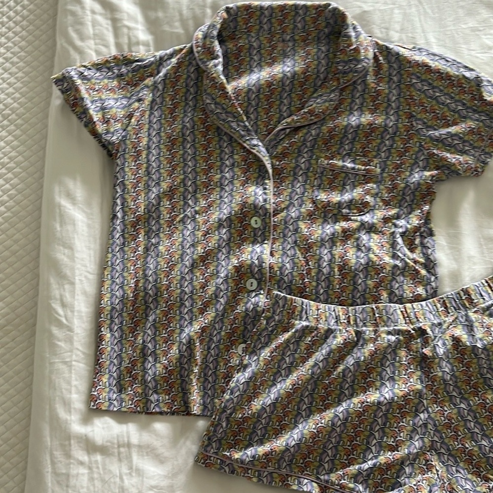 EXCLUSIVE disco elephant roller rabbit pajamas